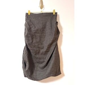 All Saints Louvre Ruched Pencil Skirt